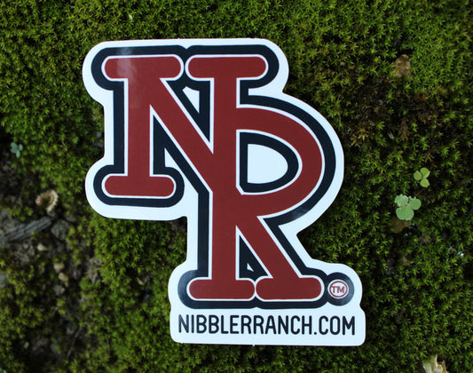 Nibbler Ranch Logo Sticker